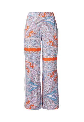 Emily Van Den Bergh Pantaloni  blu chiaro / lilla / arancione scuro / offwhite