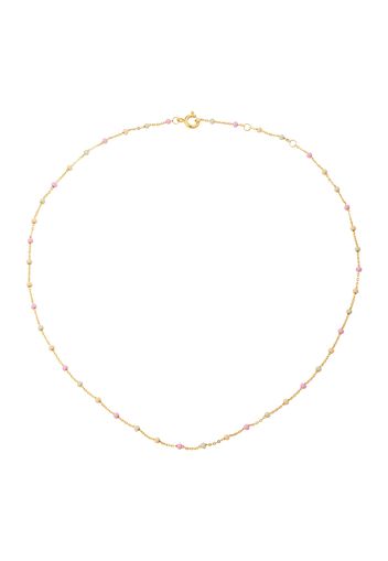 ENAMEL Copenhagen Collana 'Lola'  oro / rosa chiaro / beige