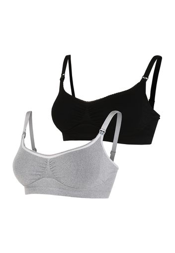 Envie de Fraise Reggiseno 'COQUETTE'  nero / grigio