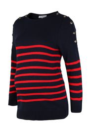 Envie de Fraise Pullover 'GASPARD'  navy / rosso