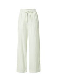 Esmé Studios Pantaloni 'Della'  verde chiaro / bianco