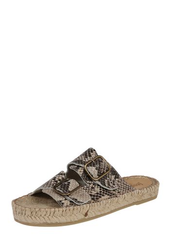 espadrij l´originale Zoccoletto 'Claquette Print'  beige