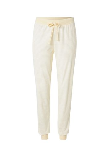 Esprit Bodywear Pantaloncini da pigiama  giallo pastello / bianco