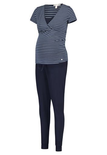 Esprit Maternity Pigiama  bianco / navy