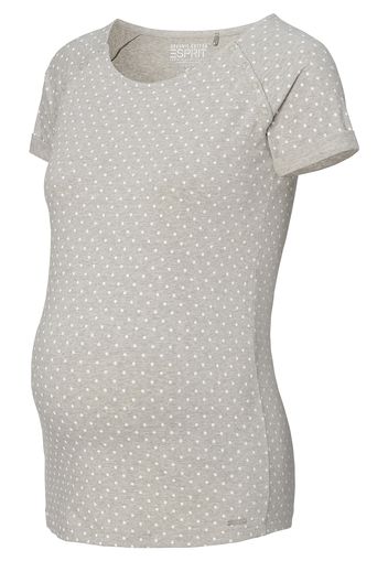 Esprit Maternity Camicia da notte  grigio sfumato / bianco