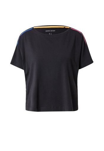 ESPRIT SPORT Maglia funzionale  blu / giallo / rosso / nero