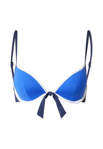 ESPRIT Top per bikini 'MONA BEACH'  navy / blu cielo / bianco