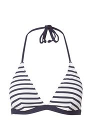 ESPRIT Top per bikini  navy / bianco