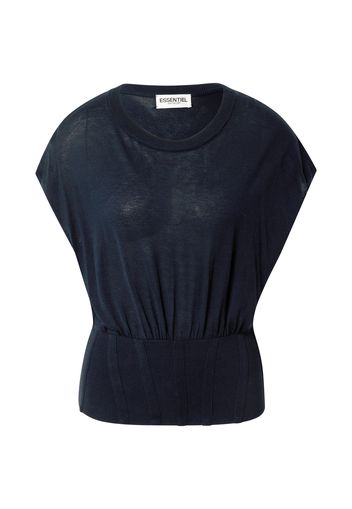 Essentiel Antwerp Pullover 'BRED'  blu / blu notte