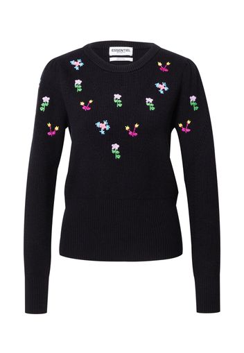 Essentiel Antwerp Pullover 'Cipriani'  blu chiaro / verde / rosa / nero