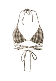 ETAM Top per bikini 'DIANA'  oliva / bianco / beige / nero