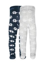 EWERS Collant 'Elefant'  navy / grigio