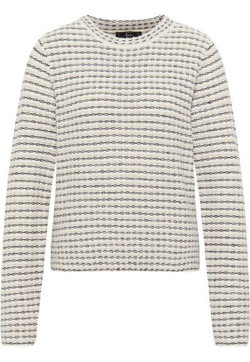 faina Pullover  grigio / bianco / nero