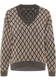 faina Pullover  cappuccino / marrone scuro