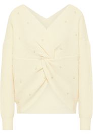 faina Pullover  bianco lana