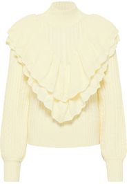 faina Pullover  bianco lana