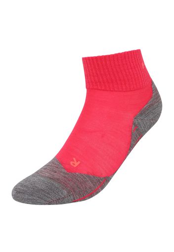 FALKE Calzino sportivo  grigio sfumato / rosa / rosso