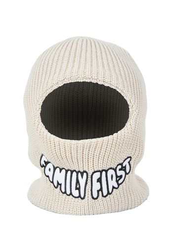 FAMILY 1ST FAMILY 4EVER Berretto 'Big Smile Balaclava'  offwhite