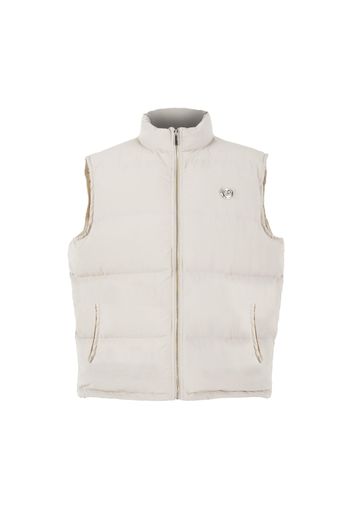 FAMILY 1ST FAMILY 4EVER Gilet 'Good Times Duckdown'  bianco