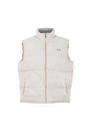 FAMILY 1ST FAMILY 4EVER Gilet 'Good Times Duckdown'  bianco