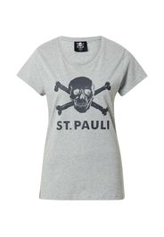 FC St. Pauli Maglietta 'Totenkopf'  antracite / grigio sfumato