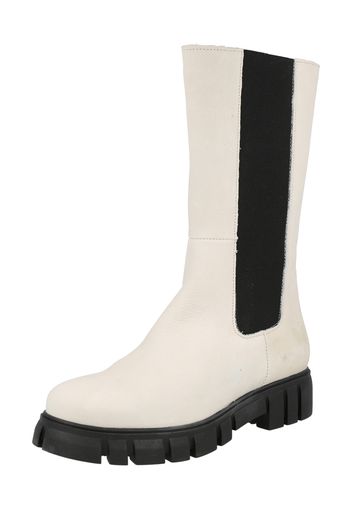 FELMINI Boots chelsea 'Saura'  bianco / nero