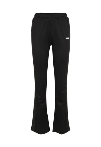 FILA Pantaloni 'Netis'  nero / bianco