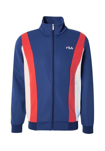 FILA Giacca di felpa 'BASTIA'  blu scuro / bianco / rosso