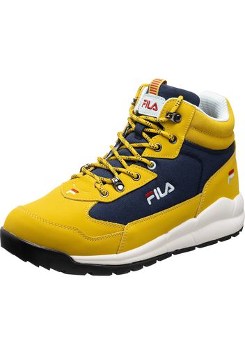 FILA Sneaker alta 'Alpha'  giallo / bianco / blu notte / rosso