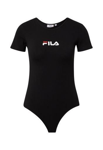 FILA Body a maglietta 'YULIANA'  nero / bianco / rosso