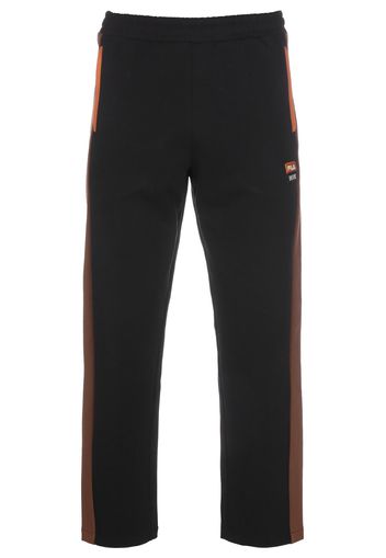 FILA Pantaloni sportivi 'X Wood Wood Pete'  nero / marrone / arancione / bianco