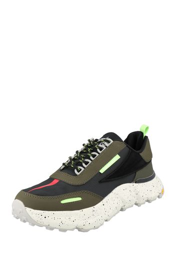 FILA Sneaker bassa 'SUPERHIKING'  oliva / verde neon / rosso chiaro / nero