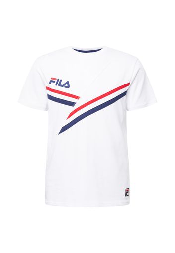 FILA Maglietta 'Znaim'  navy / rosso sangue / bianco