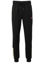 FILA Pantaloni 'Traun'  nero / rosso / bianco