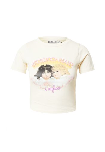 Fiorucci Maglietta  giallo / lilla / nero / bianco