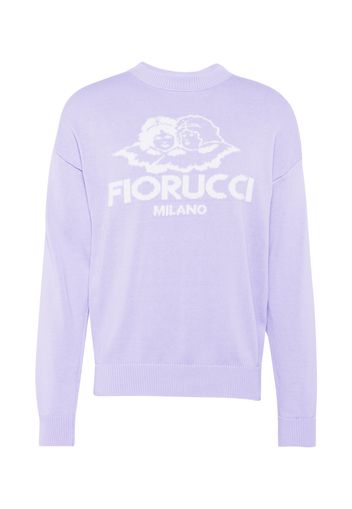 Fiorucci Felpa  lavanda / bianco