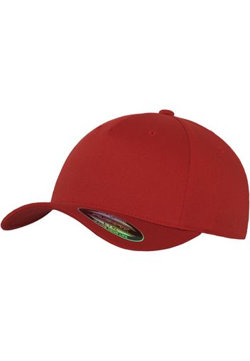 Flexfit Cappello da baseball 'Panel'  rosso rubino