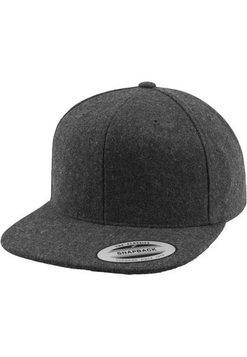 Flexfit Cappello da baseball 'Melton Wool'  nero