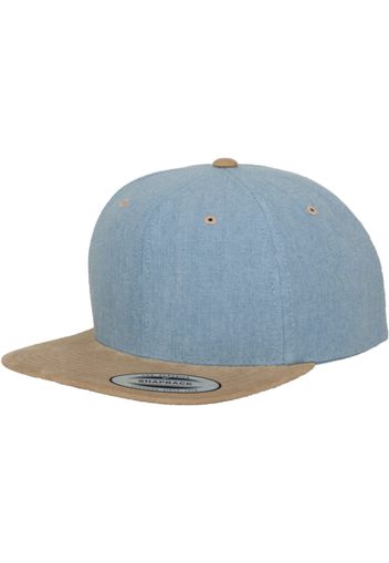 Flexfit Cappello da baseball  nudo / blu chiaro