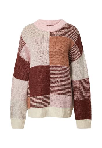 florence by mills exclusive for ABOUT YOU Pullover 'Ruby'  crema / camello / rosa