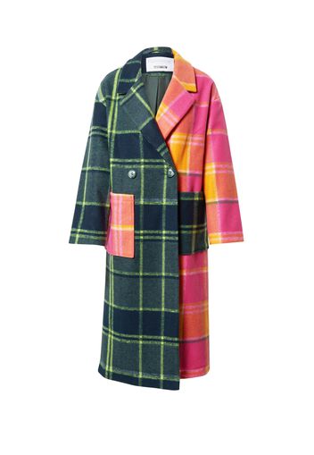 florence by mills exclusive for ABOUT YOU Cappotto di mezza stagione 'Daffodil'  blu scuro / limone / corallo / fucsia