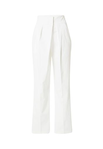 florence by mills exclusive for ABOUT YOU Pantaloni 'Viola'  bianco