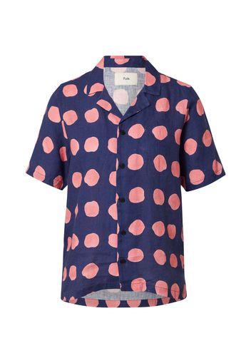 Folk Camicia da donna  blu notte / rosa