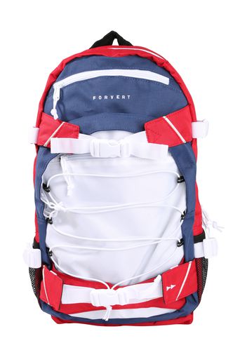 Forvert Zaino 'Ice Louis'  bianco / rosso fuoco / navy