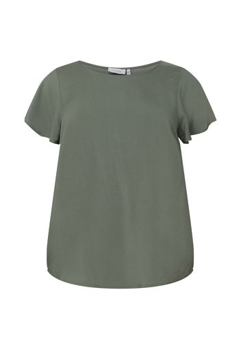 Fransa Curve Camicia da donna 'SOFTY'  verde