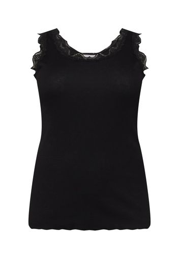 Fransa Curve Top  nero