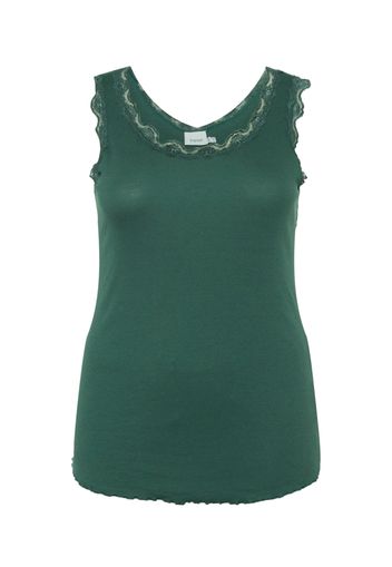 Fransa Curve Top  verde scuro