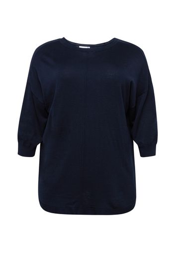 Fransa Curve Pullover 'PALMA'  blu scuro