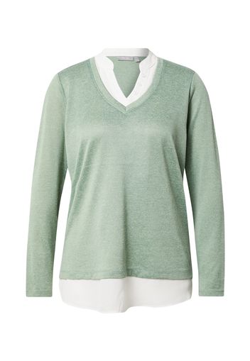 Fransa Pullover 'FEREXAN'  verde pastello / bianco