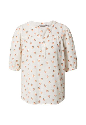 Fransa Camicia da donna 'BUBBLE'  bianco lana / oliva / corallo / arancione chiaro